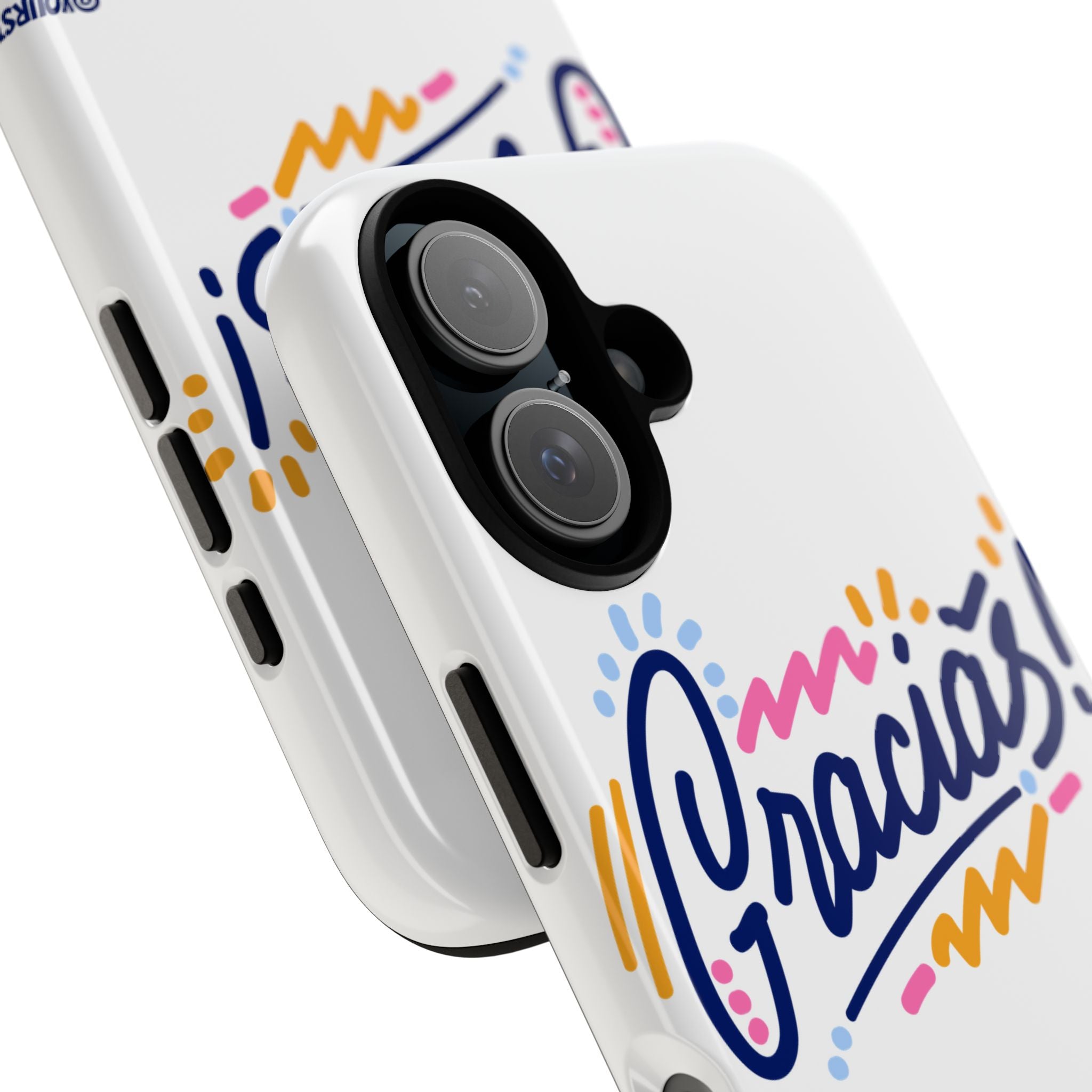 Gracias Tough Phone Case — Colorful Thank You Protective Cover