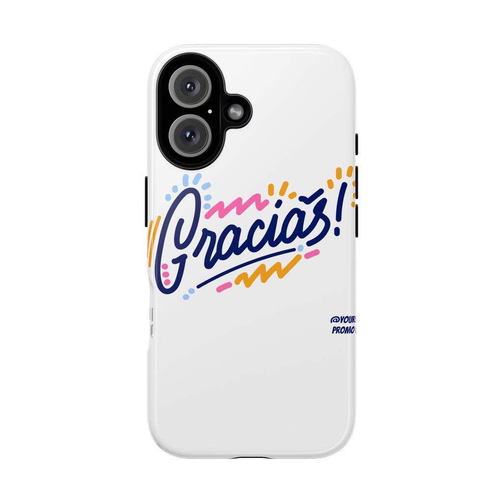 Gracias Tough Phone Case — Colorful Thank You Protective Cover