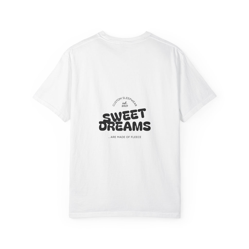 Sweet Dreams T-Shirt — Back Graphic Casual Tee ("Sweet Dreams" text)