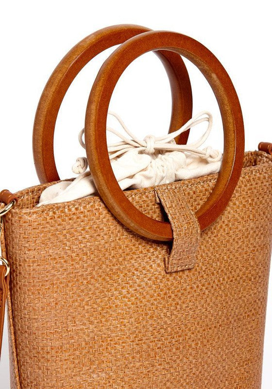 SUMMER STRAW HANDBAG