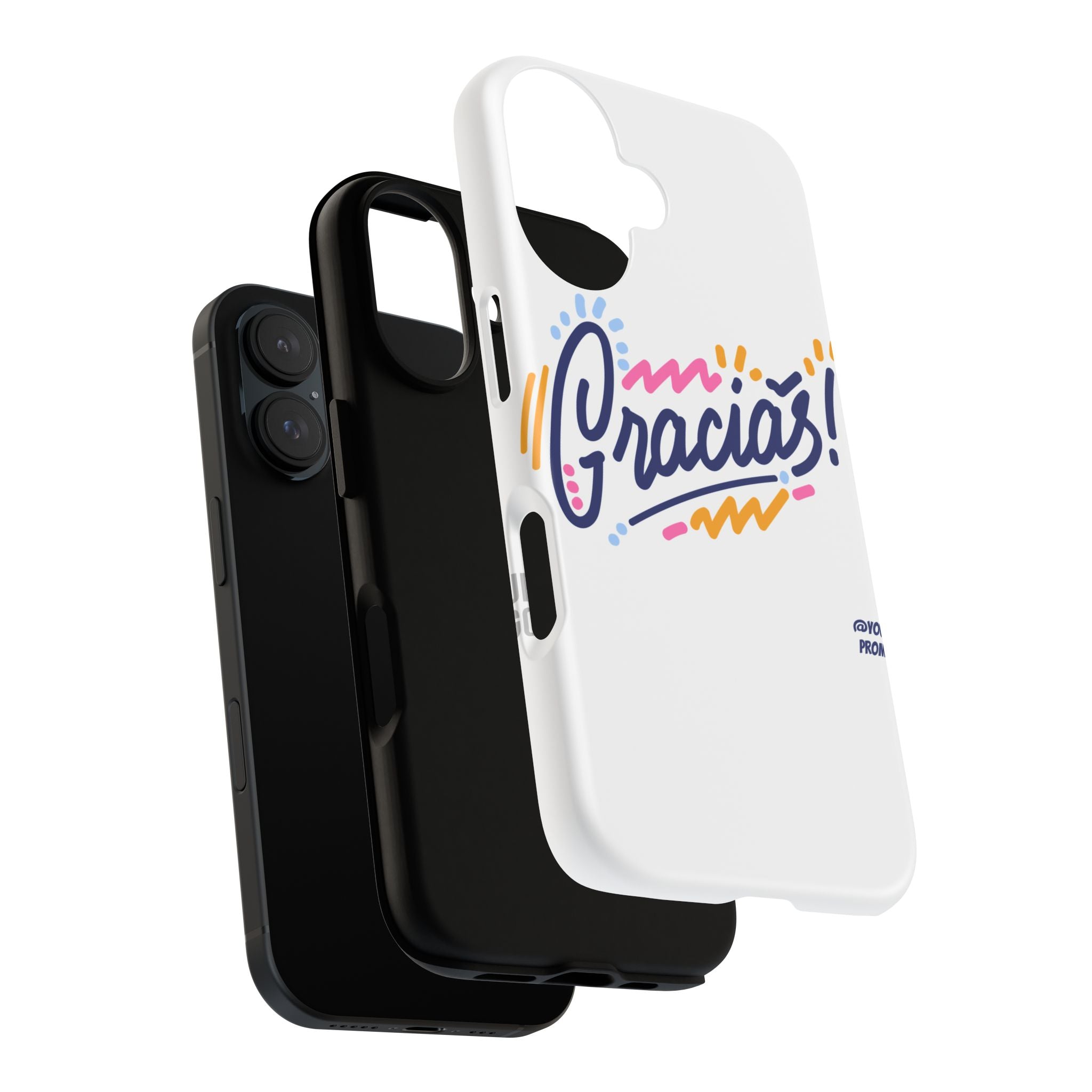 Gracias Tough Phone Case — Colorful Thank You Protective Cover