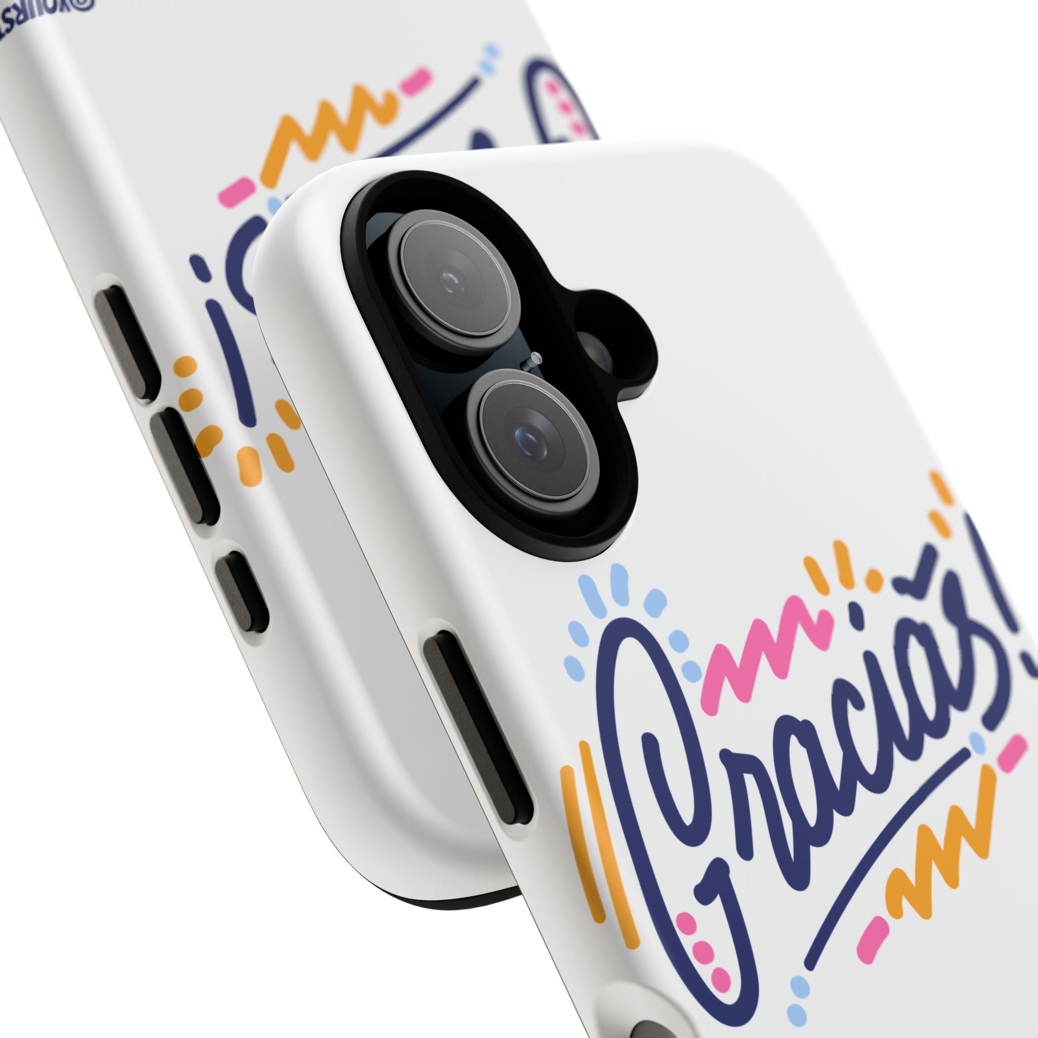 Gracias Tough Phone Case — Colorful Thank You Protective Cover